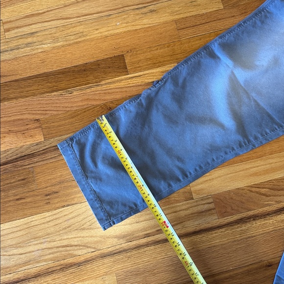 Free People Light Blue/ grey Cleo Washed Chino Pants size 12 - Picture 13 of 17